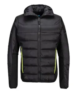 Portwest EV471 EV4 Insulated Baffle Jacket in Black
