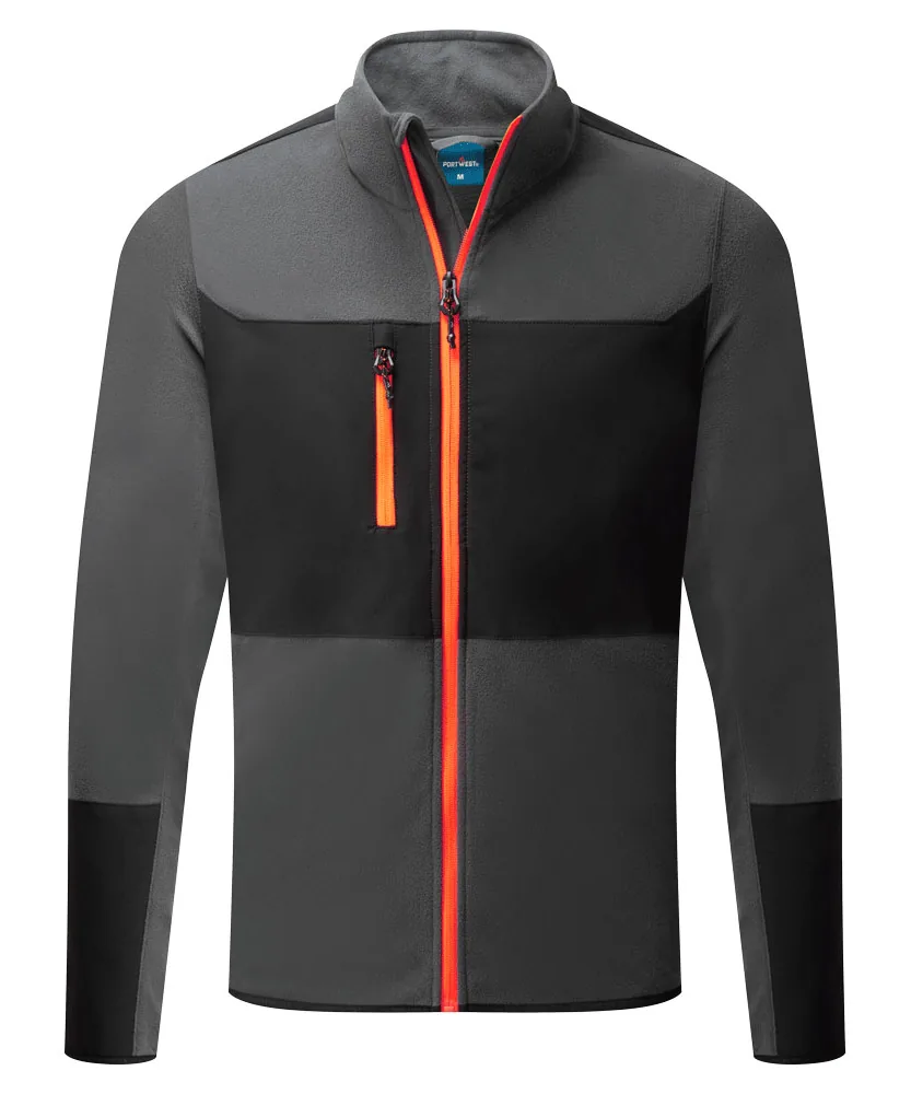 Portwest EV476 EV4 Stretch Fleece in Metal Grey