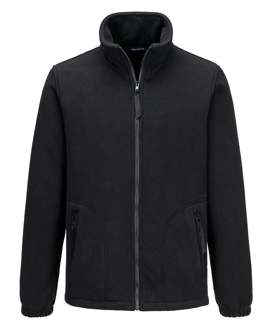 Portwest F400 Argyll Heavy Fleece in Black