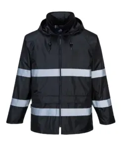 Portwest F440 Classic Iona Rain Jacket in Black
