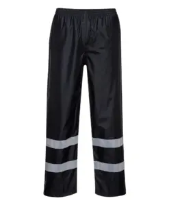 Portwest F441 Classic Iona Rain Trousers in Black