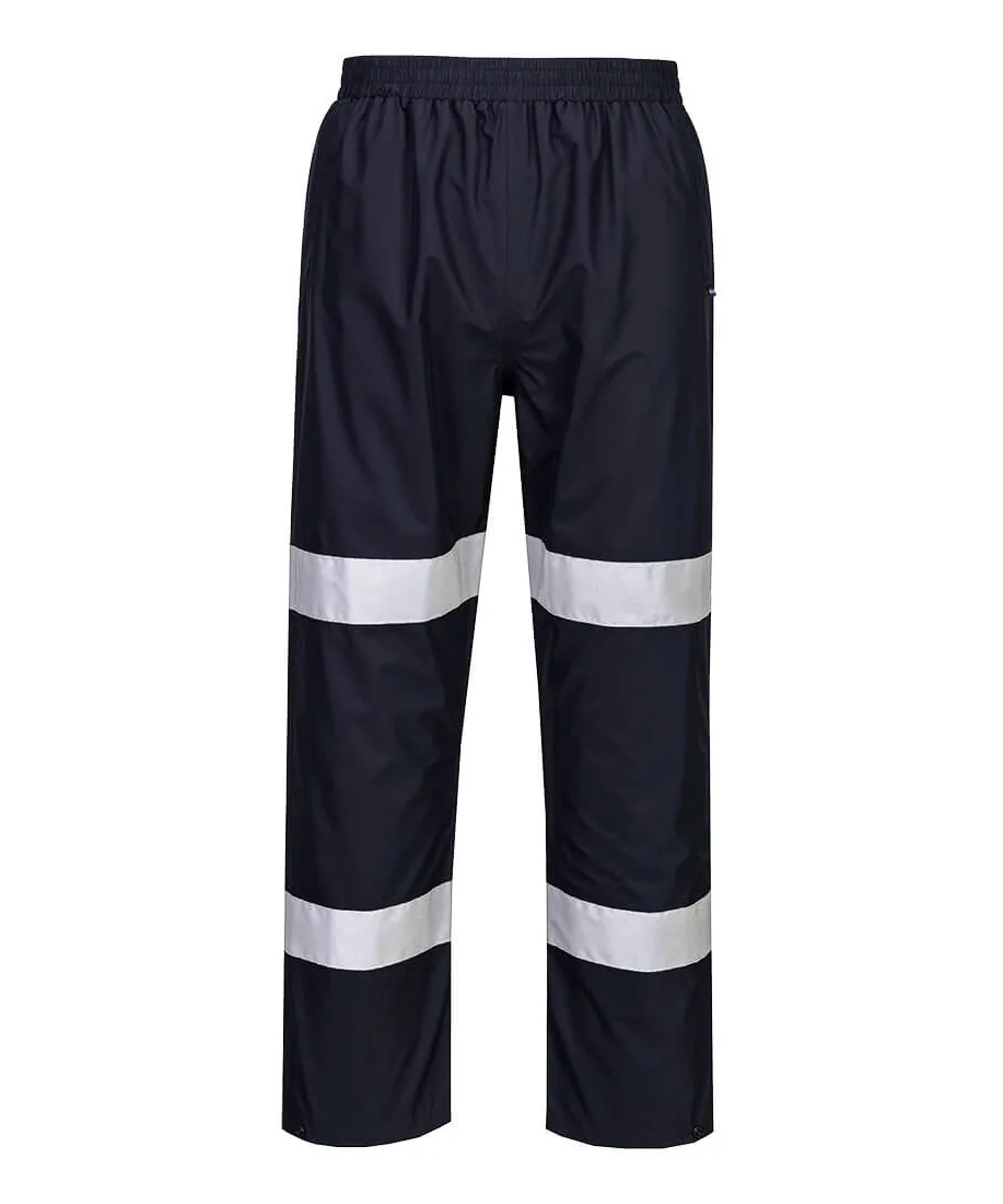 Portwest F443 Iona Enhanced Lightweight Packable Trousers in Dark Navy