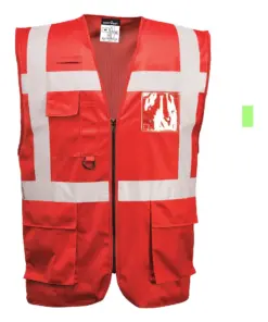 Portwest F476 Iona Executive Vest in Red