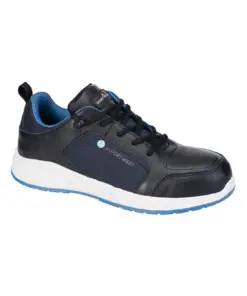 Portwest FC07 Eco Composite Trainer S3S SR FO in Black/Blue