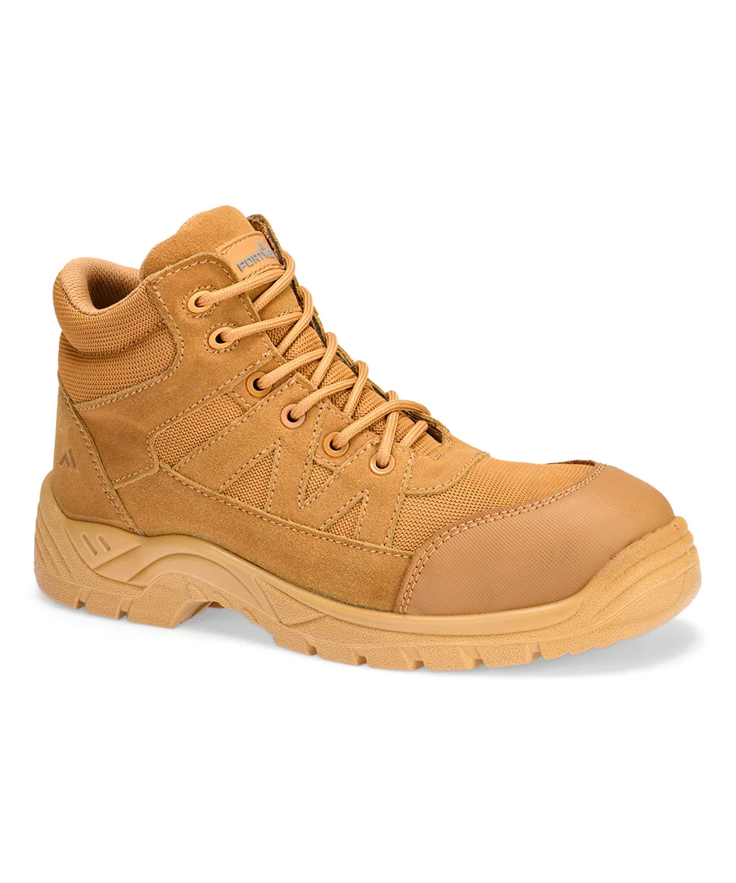Portwest FC20 Composite Textile and Suede Ankle Boot S1PL SR FO in Wheat