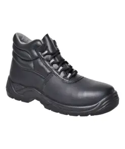 Portwest FC21 Composite Action Leather Ankle Boot S1 SRC in Black