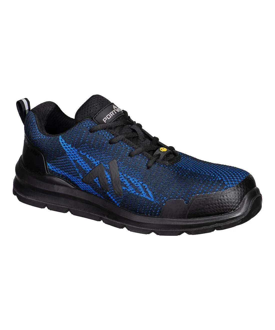 Portwest FC32 Composite Textile Trainer S1PS ESD SR FO in Navy/Royal