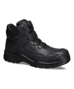 Portwest FC38 Composite Leather Ankle Boot S3S HRO SR FO SC in Black