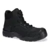 Portwest FC39 Steel Nubuck Ankle Boot S3 HRO SR FO SC in Black