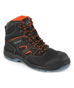 Portwest FC57 Composite Leather Mid Boot S7S SR FO in Black