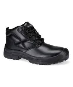 Portwest FC71 Composite Leather Winter Boot S3L HRO FO SR in Black