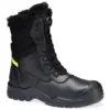 Portwest FD05 Steel Leather Winter High Boot S3L SC HRO CI SR in Black