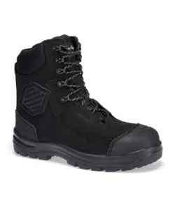 Portwest FD22 Composite Leather Shin Boot S3S HRO FO SC HI CI AN LG SR in Black