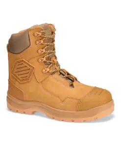 Portwest FD22 Composite Leather Shin Boot S3S HRO FO SC HI CI AN LG SR in Wheat