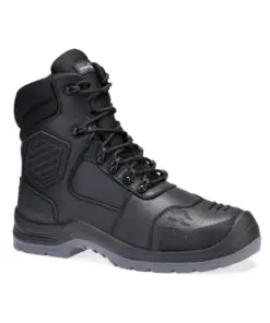 Portwest FD25 Composite Leather Mid Boot S7L HRO M CI LG SC AN SR FO in Black