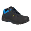 Portwest FD27 Composite Action Nubuck Low Shoe S3 ESD HRO SRC in Black/Blue