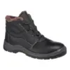 Portwest FD33 Steel Leather Winter Ankle Boot S3 SRC in Black