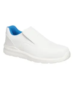 Portwest FD62 Composite Microfibre Slip on S2 SRC in White