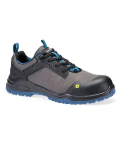 Portwest FE11 Composite Mesh Low Shoe S3S ESD SR FO in Black/Teal