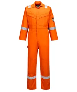 Portwest FF50 Bizflame Work FR Coverall in Orange
