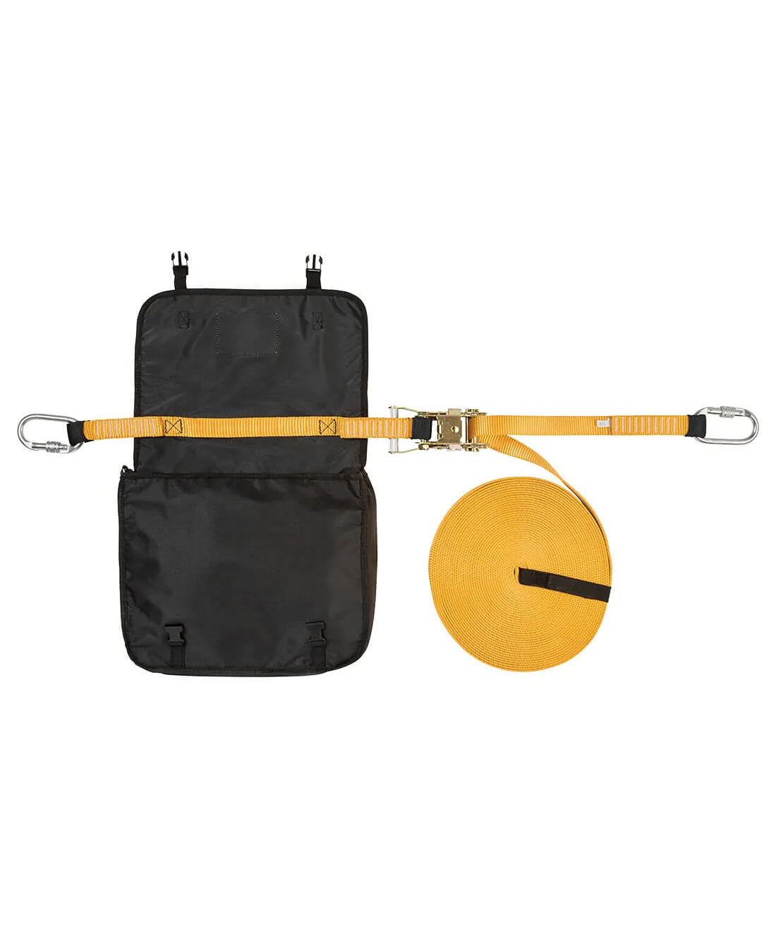 Portwest FP01 Temporary 20m Horizontal Lifeline in Yellow/Black