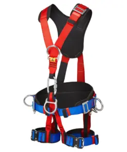 Portwest FP19 4 Point Comfort Plus Harness in Red