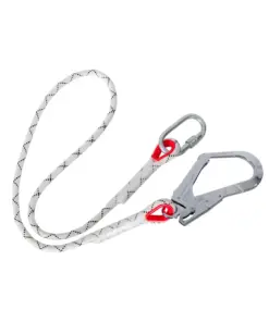 Portwest FP20 Kernmantle 1.5m Restraint Lanyard in White