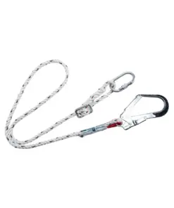 Portwest FP22 Adjustable 2m Restraint Lanyard in White
