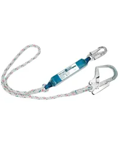 Portwest FP23 Single 1.8m Lanyard With Shock Absorber in White
