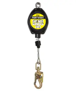 Portwest FP42 6M Retractable Fall Arrest Block in Black