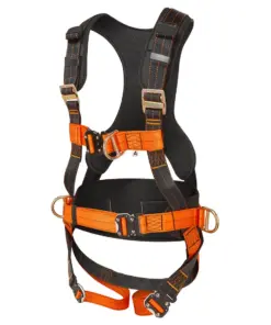 Portwest FP73 Ultra 3 Point Harness in Black/Orange