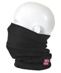 Portwest FR19 Modaflame Knit FR Neck Tube in Black