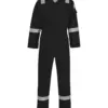 Portwest FR21 Bizflame Work Lightweight FR Coverall in Black
