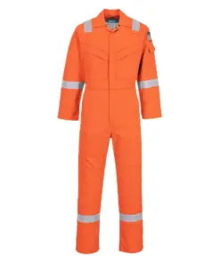 Portwest FR21 Bizflame Work Lightweight FR Coverall in Orange