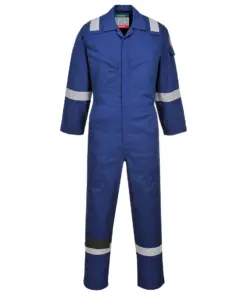 Portwest FR21 Bizflame Work Lightweight FR Coverall in Royal Blue