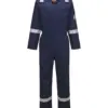 Portwest FR22 Bizflame Work Lightweight Insect Repellent FR Coverall in Navy