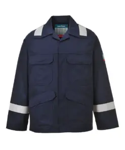 Portwest FR25 Bizflame Work FR Jacket in Navy