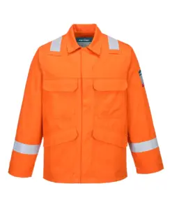 Portwest FR25 Bizflame Work FR Jacket in Orange