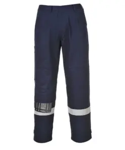 Portwest FR26 Bizflame Work FR Trousers in Navy
