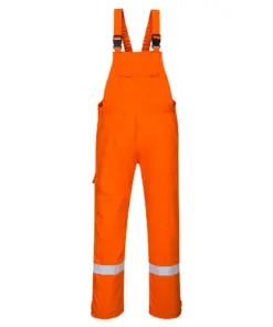 Portwest FR27 Bizflame Work FR Bib and Brace in Orange