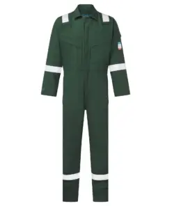 Portwest FR28 Bizflame Work FR Coverall in Green