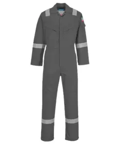 Portwest FR28 Bizflame Work FR Coverall in Grey