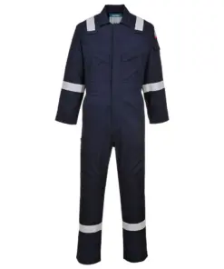 Portwest FR28 Bizflame Work FR Coverall in Navy