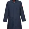 Portwest FR34 Bizflame Work Lightweight FR Coat in Navy
