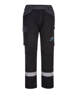 Portwest FR402 WX3 Modaflame Work FR Service Trousers in Black