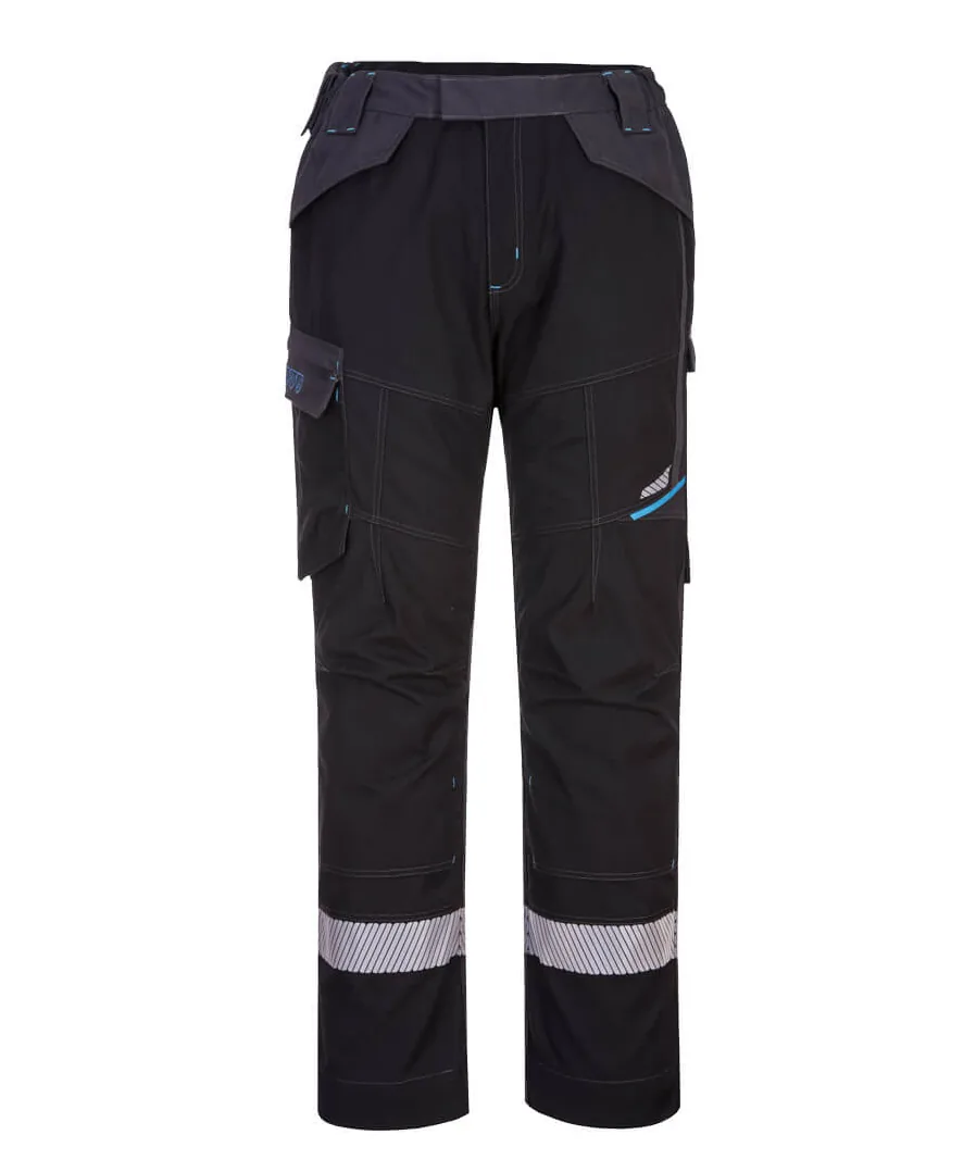 Portwest FR402 WX3 Modaflame Work FR Service Trousers in Black