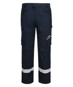 Portwest FR402 WX3 Modaflame Work FR Service Trousers in Navy