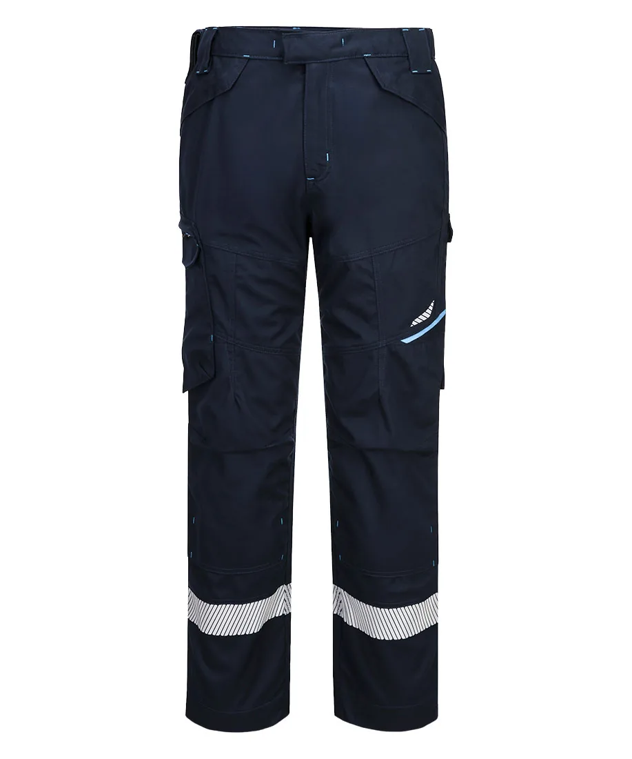 Portwest FR402 WX3 Modaflame Work FR Service Trousers in Navy