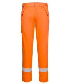 Portwest FR417 Bizflame Work+ FR Trousers in Orange