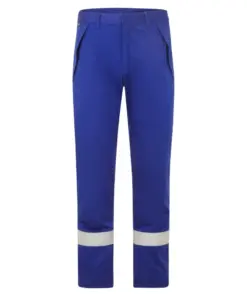 Portwest FR417 Bizflame Work+ FR Trousers in Royal Blue
